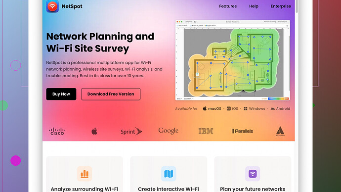 NetSpot Software NetSpot Screenshot