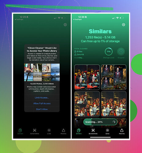 Scanning magic in action