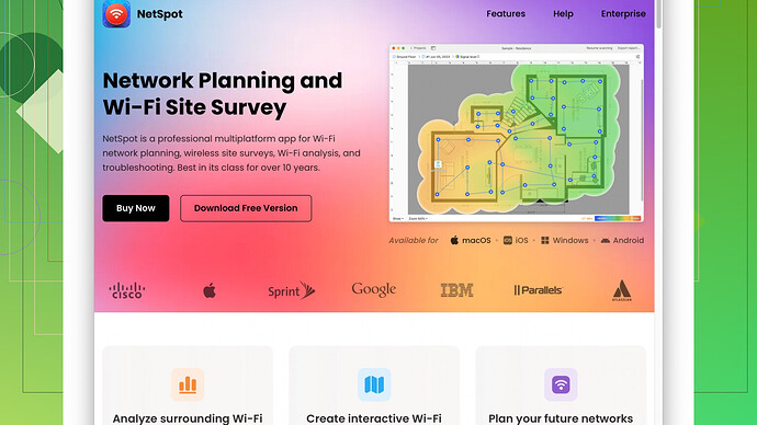 NetSpot Software NetSpot Screenshot