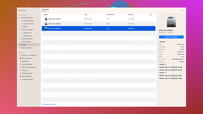 Disk Drill Software Disk Drill Screenshot