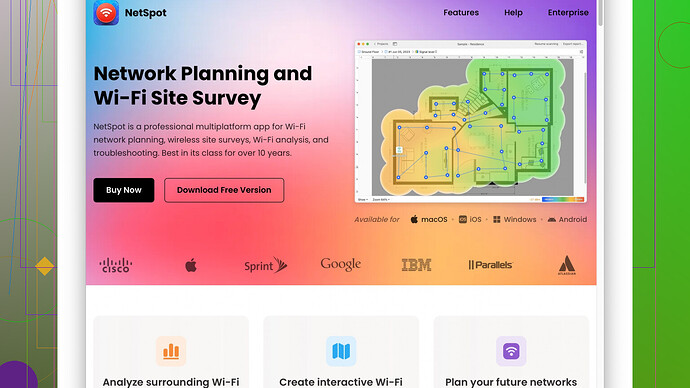 NetSpot Software NetSpot Screenshot