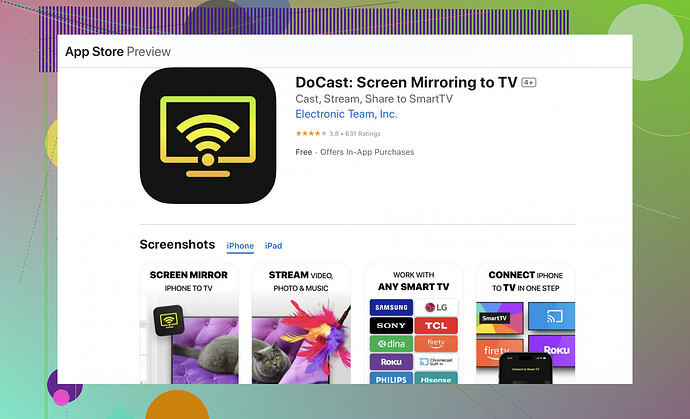 Comment dupliquer un iPhone sur une Télévision Pointu ?