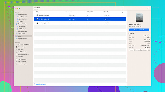 Disk Drill Screenshot
