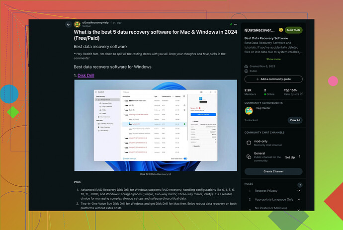 What’s the Best Free Data Recovery Software?