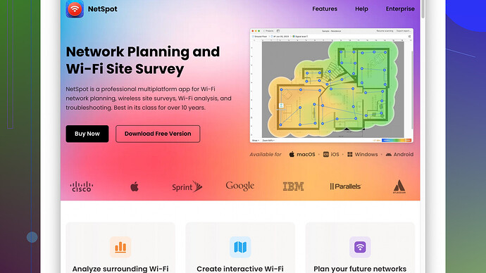 NetSpot Software NetSpot Screenshot