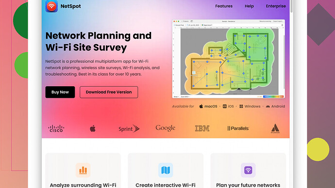 NetSpot Software NetSpot Screenshot