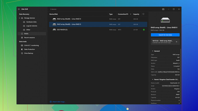 Disk Drill Screenshot