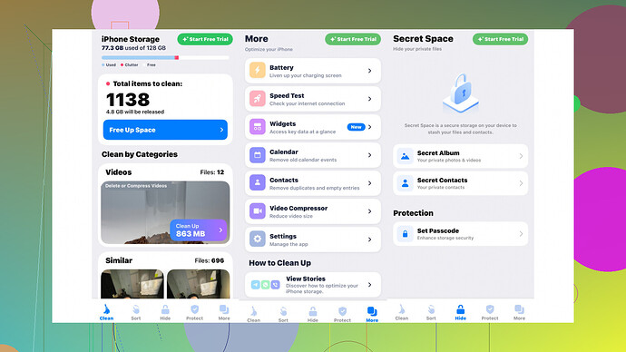 Avis sur lapplication Cleaner Kit