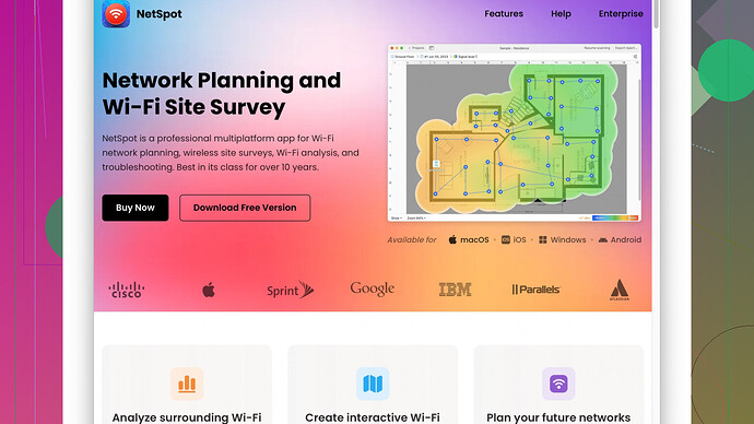 NetSpot Software NetSpot Screenshot