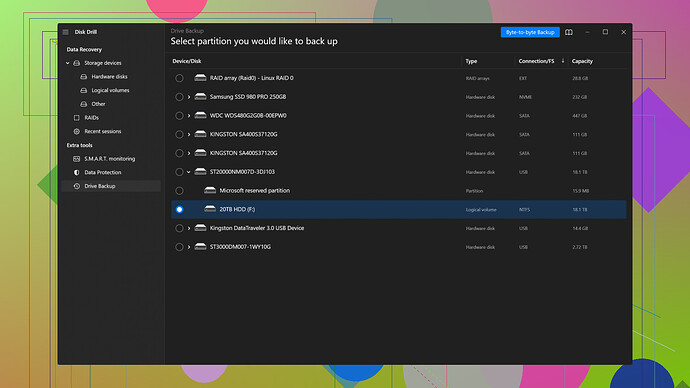 Disk Drill Software Disk Drill Screenshot
