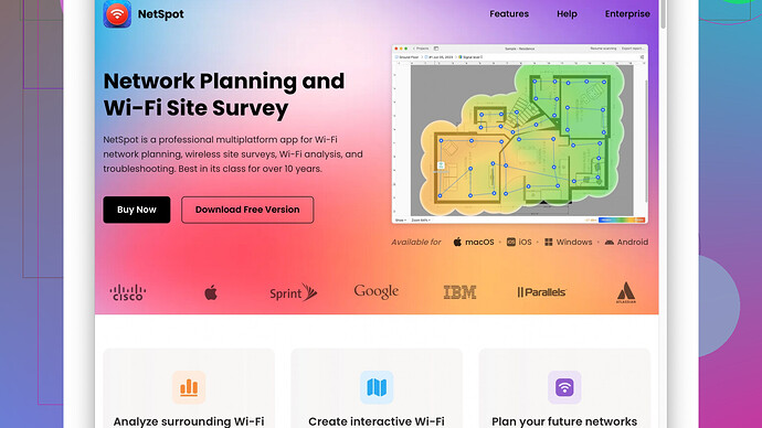 NetSpot Software NetSpot Screenshot