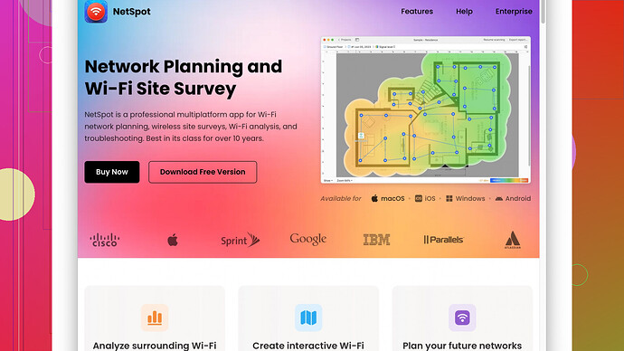 NetSpot Software NetSpot Screenshot