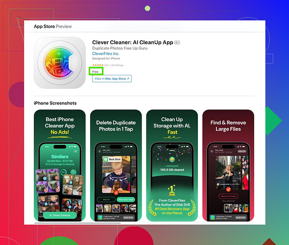 Clever Cleaner Screenshot