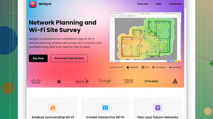 NetSpot Software NetSpot Screenshot