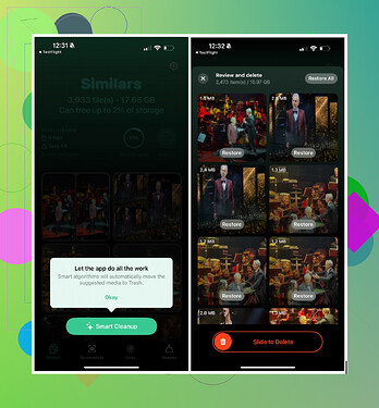 App scanning complete image.