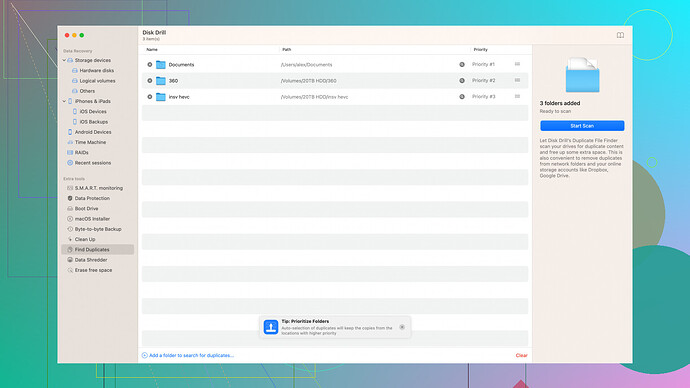Disk Drill Software Disk Drill Screenshot