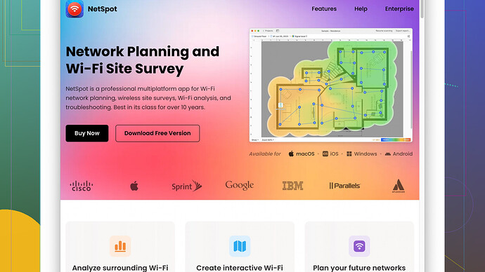 NetSpot Software NetSpot Screenshot