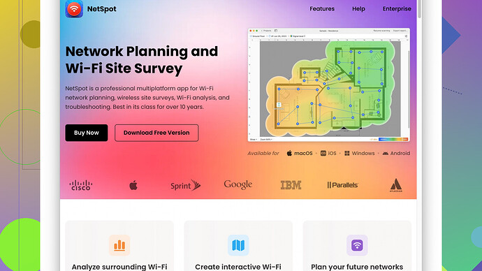 NetSpot Software NetSpot Screenshot