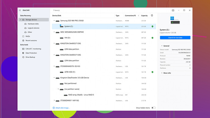 Disk Drill Screenshot
