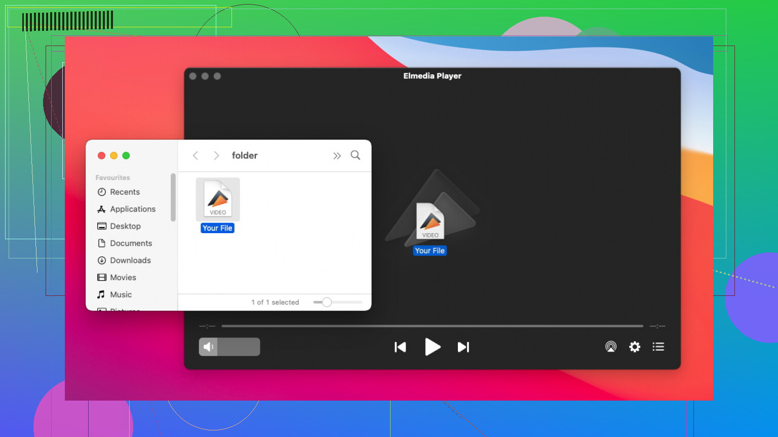 Opening Files with Elmedia