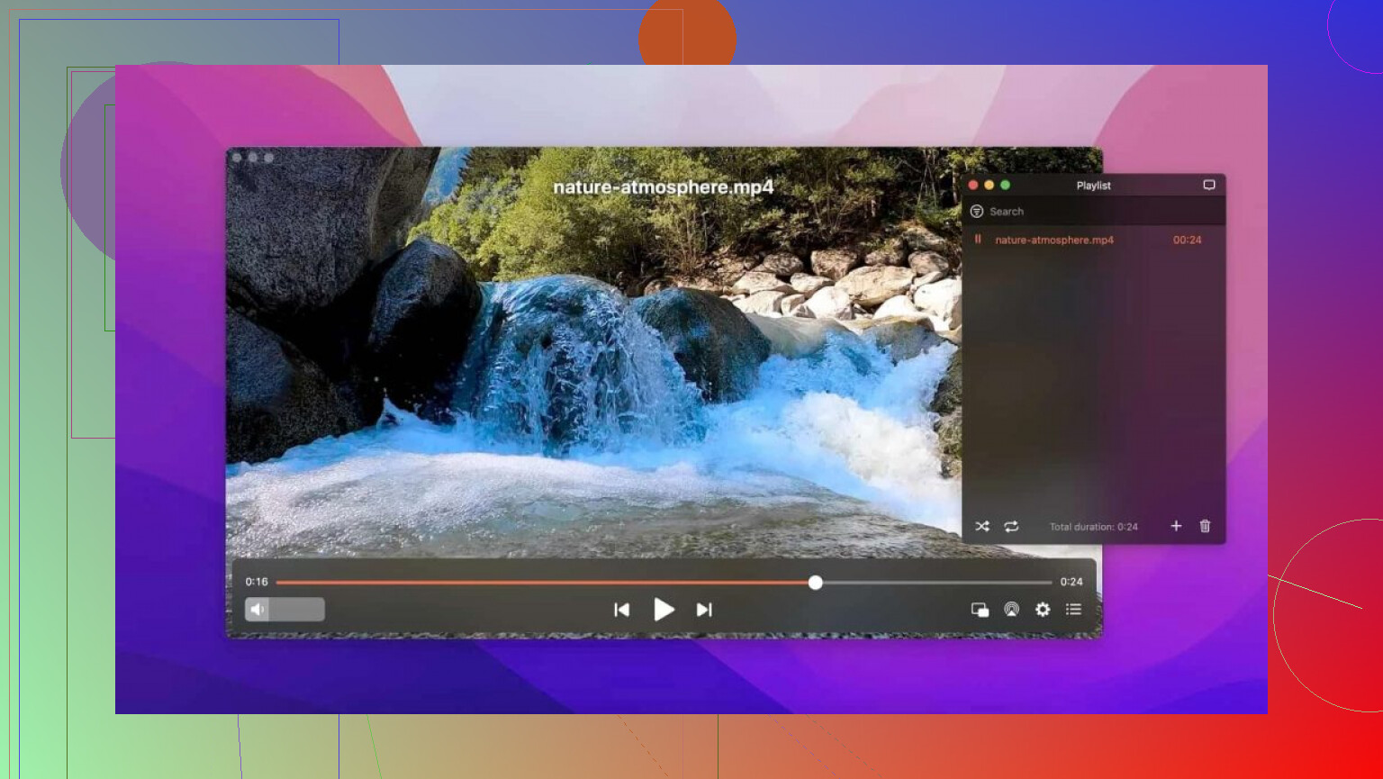 Elmedia Interface Screenshot
