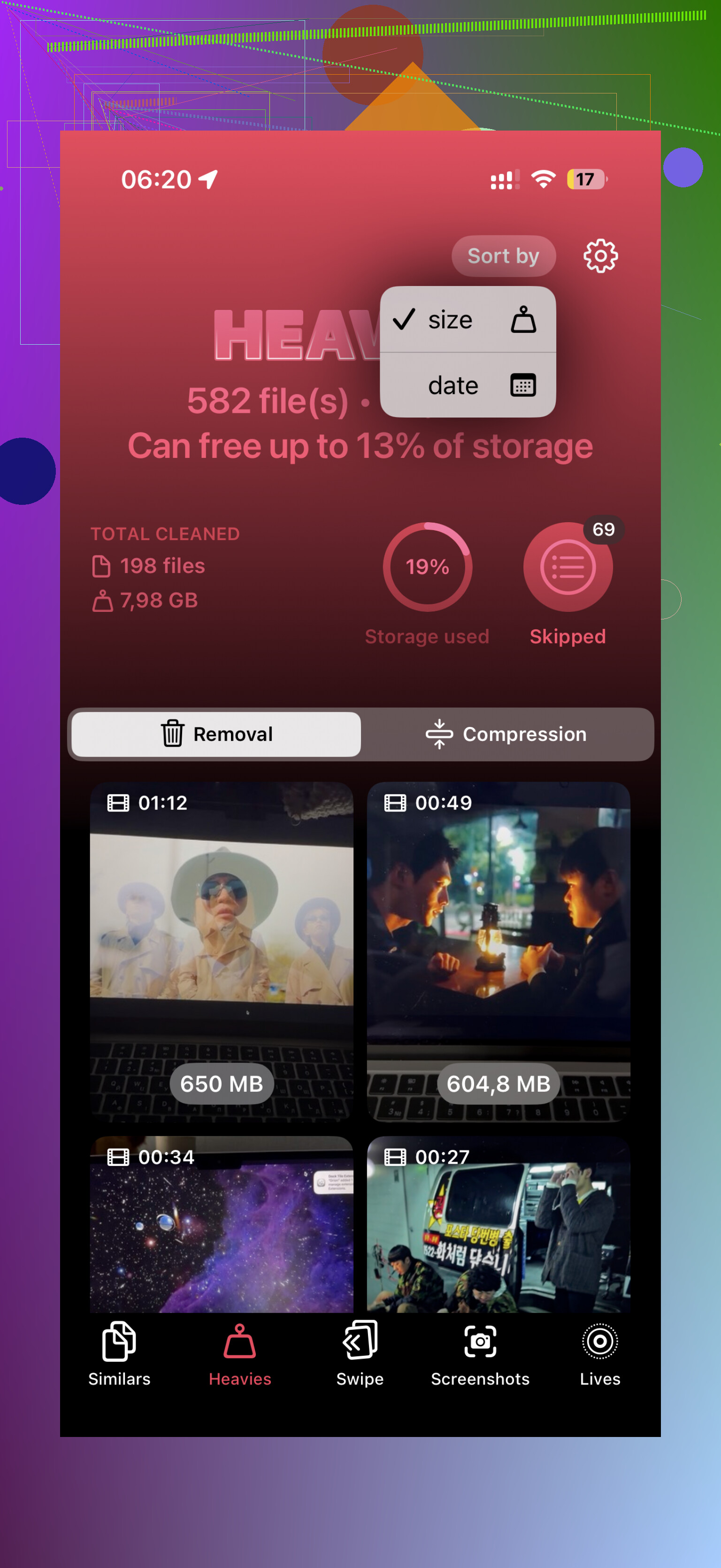 Hoe kan ik grote video’s op mijn iPhone vinden zonder ze één voor één te controleren?