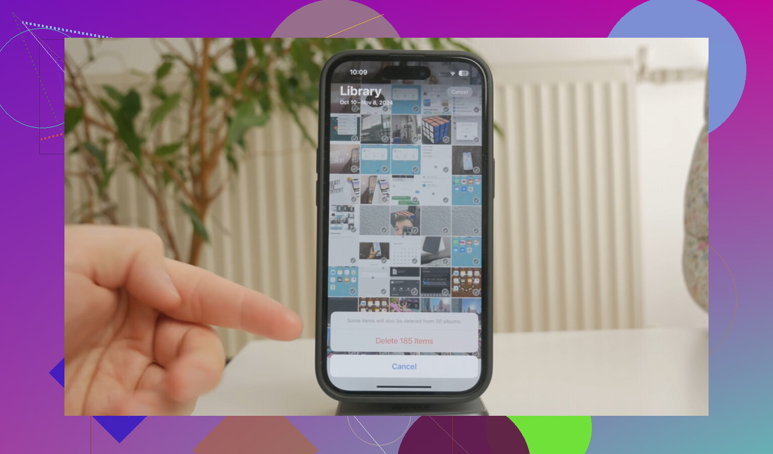 iPhone Excluir Todas as Fotos Exceto Favoritos - O iOS Tem Uma Opção Embutida?