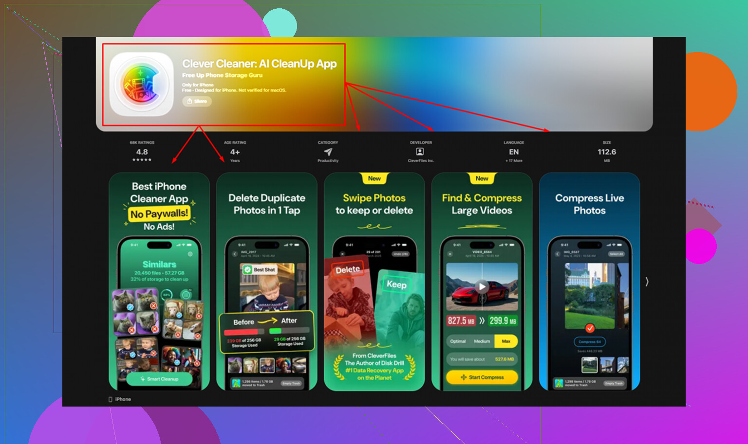 ¿La mejor app gratis para eliminar todas las fotos del iPhone sin suscripción?