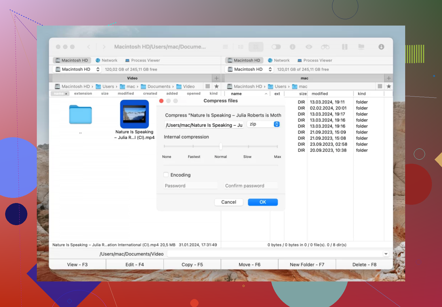 3. Commander One (The Advanced File Manager & Archiver)