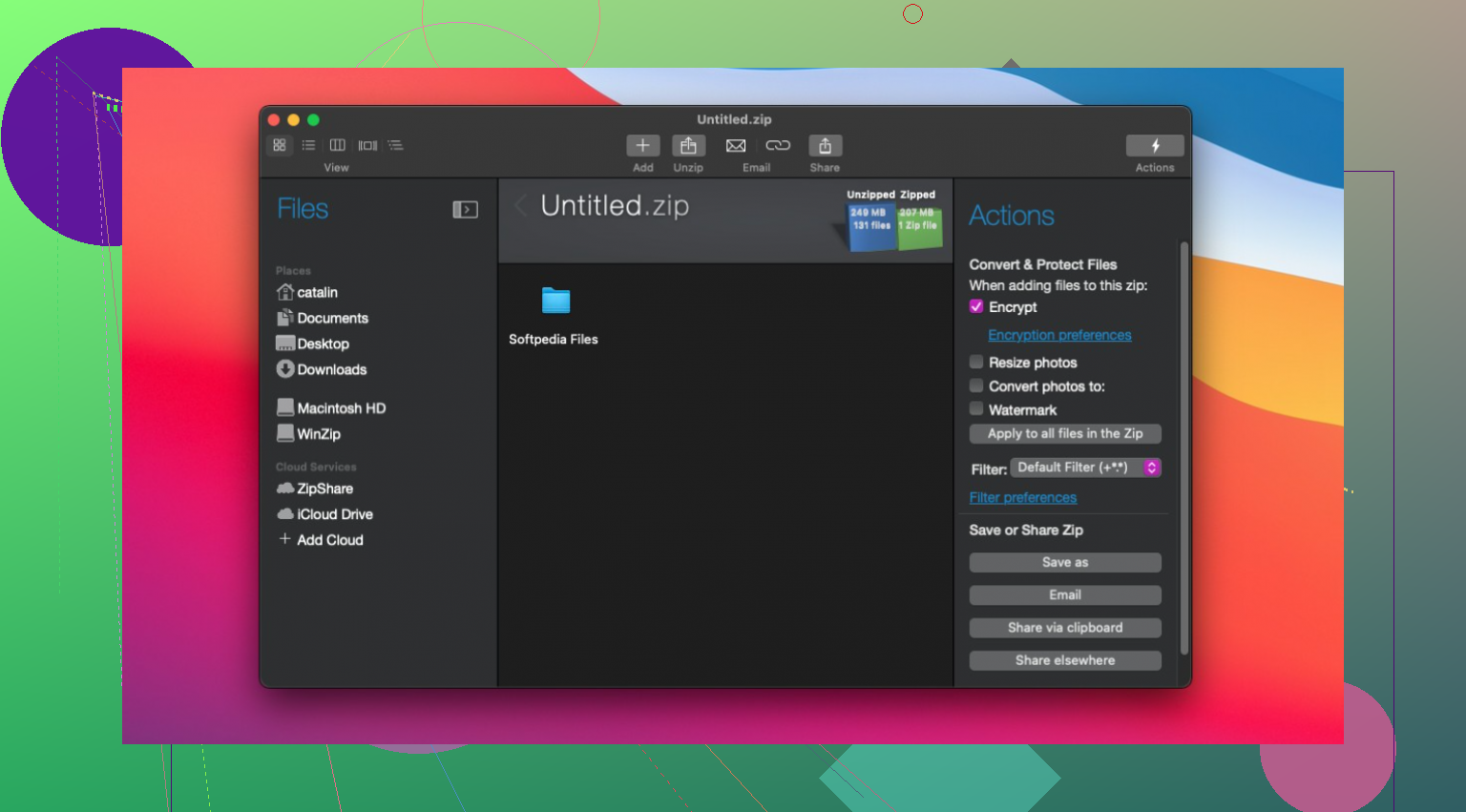 4. WinZip for Mac (The Corporate Standard)